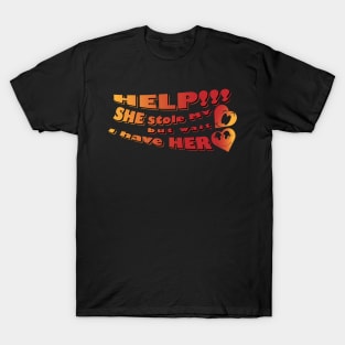 Curved Valentines Day 2023 Steals (SHE) Of Hearts Everyone Hunts T-Shirt